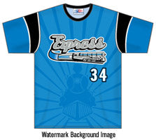 Example of dye sublimated watermark design