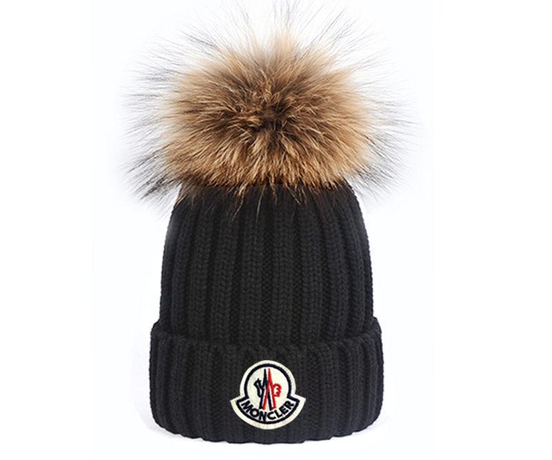 moncler womens hat black