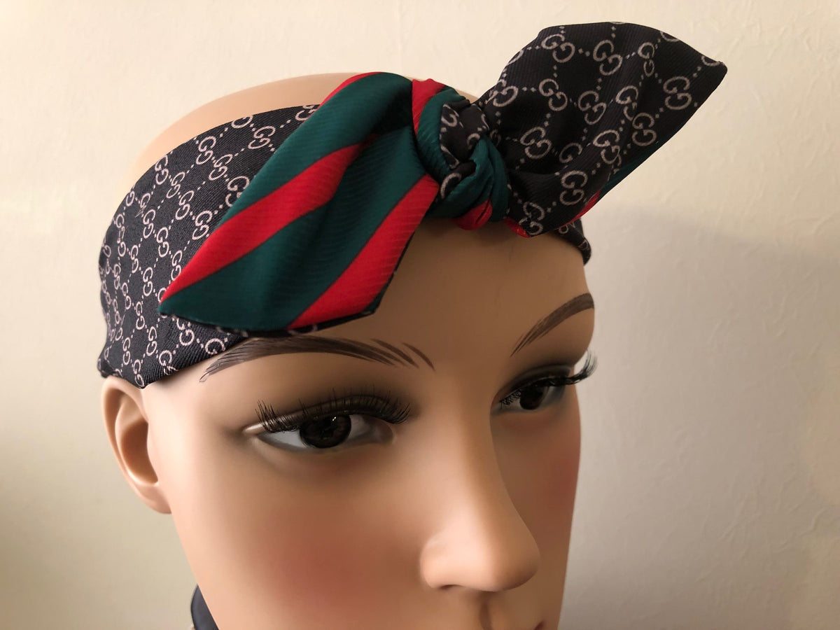 gucci headband green and red