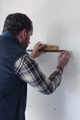 Installing Tie Rack