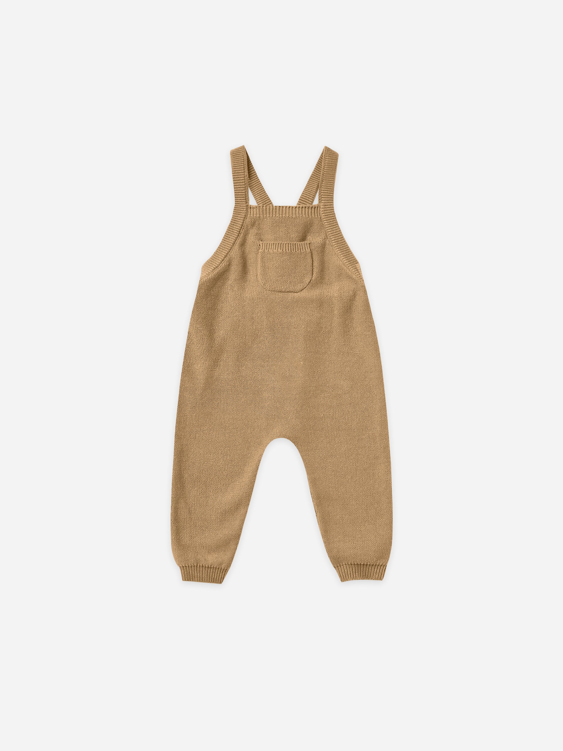 Knit Overall Honey – Quincy Mae