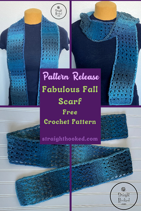 Fabulous Fall Scarf- Free Crochet Pattern