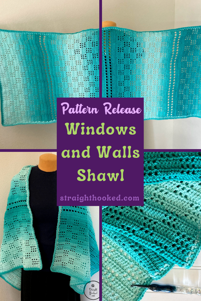 Pattern Release: the Windows and Walls Shawl