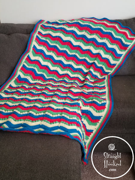 Bubbly Bobble Blanket crochet pattern