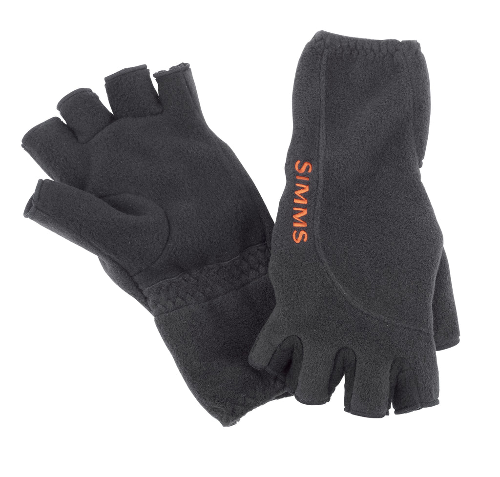simms exstream half finger glove