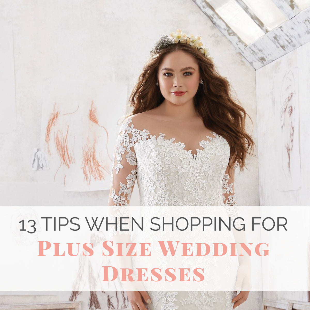 plus size and regular size bridesmaid dresses