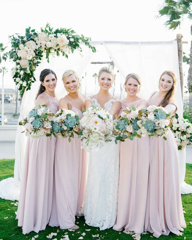 Blush Bridesmaids