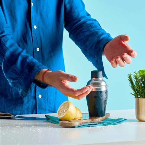 Don't make a huge mess mixing up your drinks... keep juice stains at bay with CuffedUp! 
