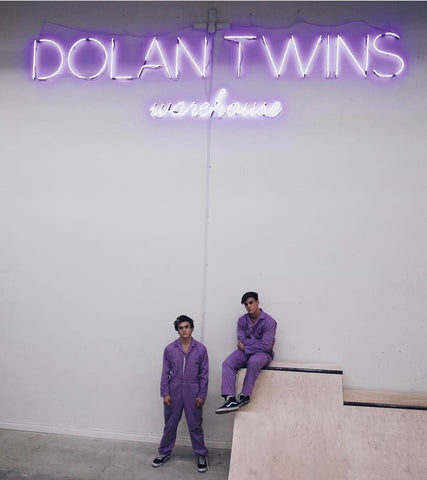 Neon Mfg. Dolan Twins custom neon sign
