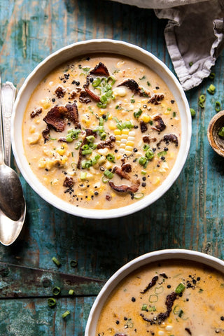 Chipotle Cheddar Corn Chowder | Best Soups for Fall