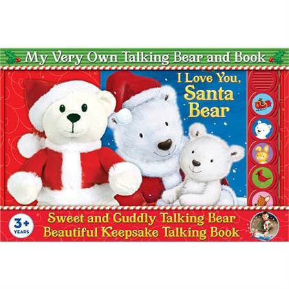 talking christmas bear