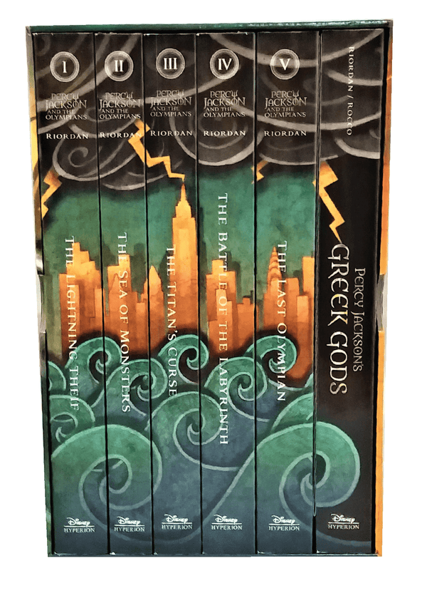 Percy Jackson And The Olympians The Complete Series (Box Set