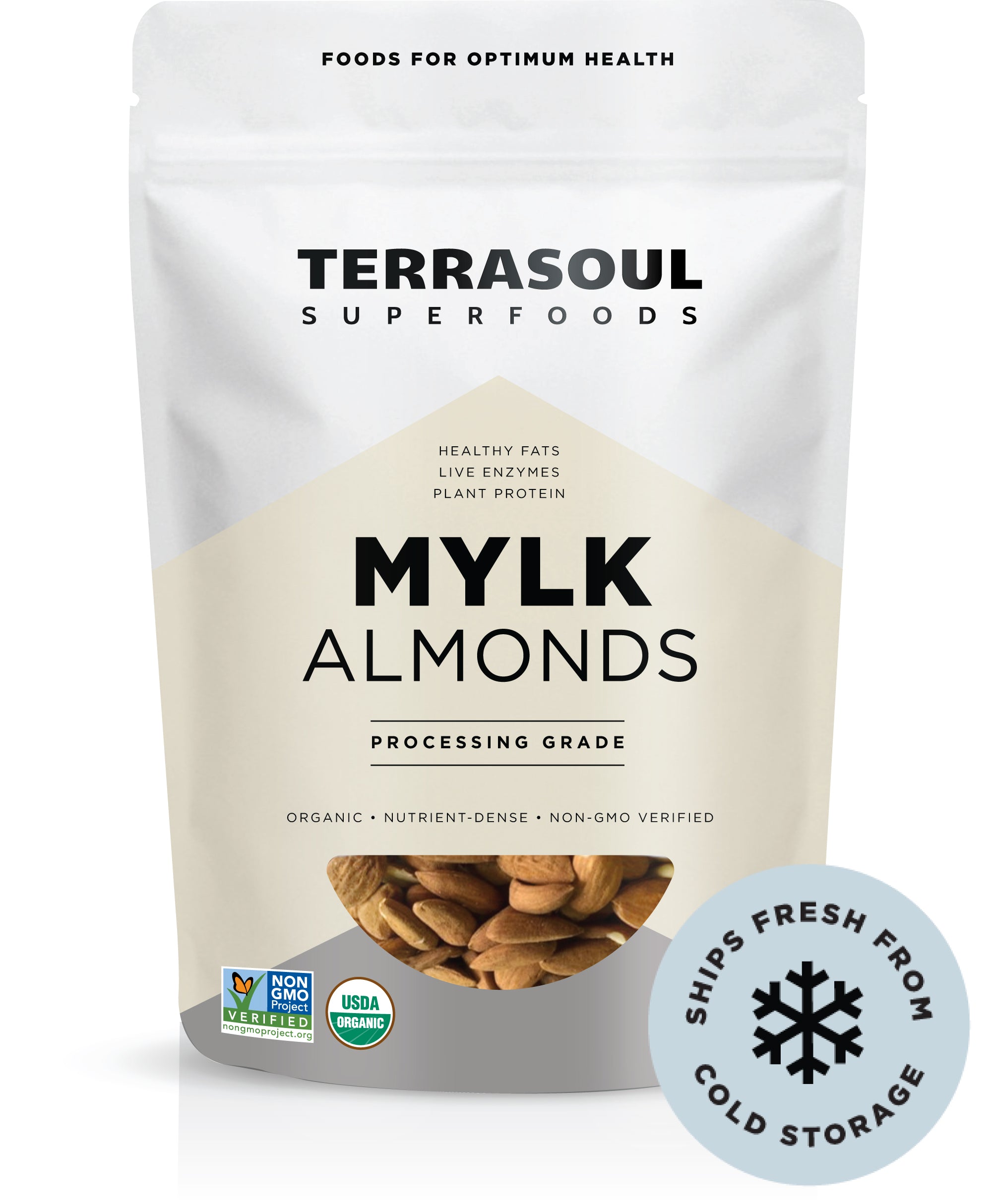 raw unpasteurized almonds