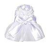 Bianca White Dog Dress for Wedding | Chloe Cole Pet Couture