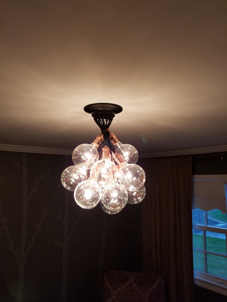 b and q chandelier lights