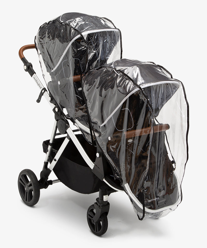 how to clean stroller rain cover