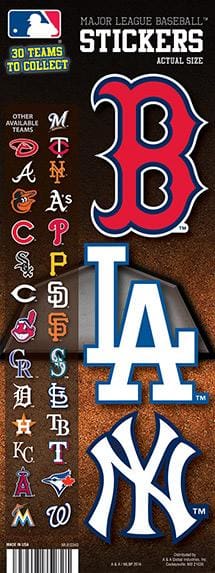 mlb stickers