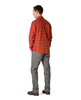 burnt orange plaid