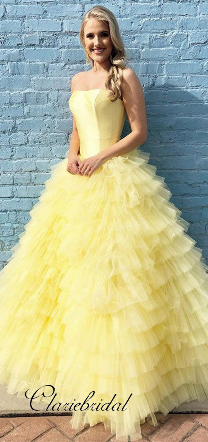 fluffy ball gowns