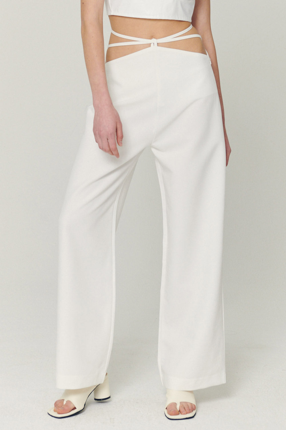 Thea Wide Leg String Pants