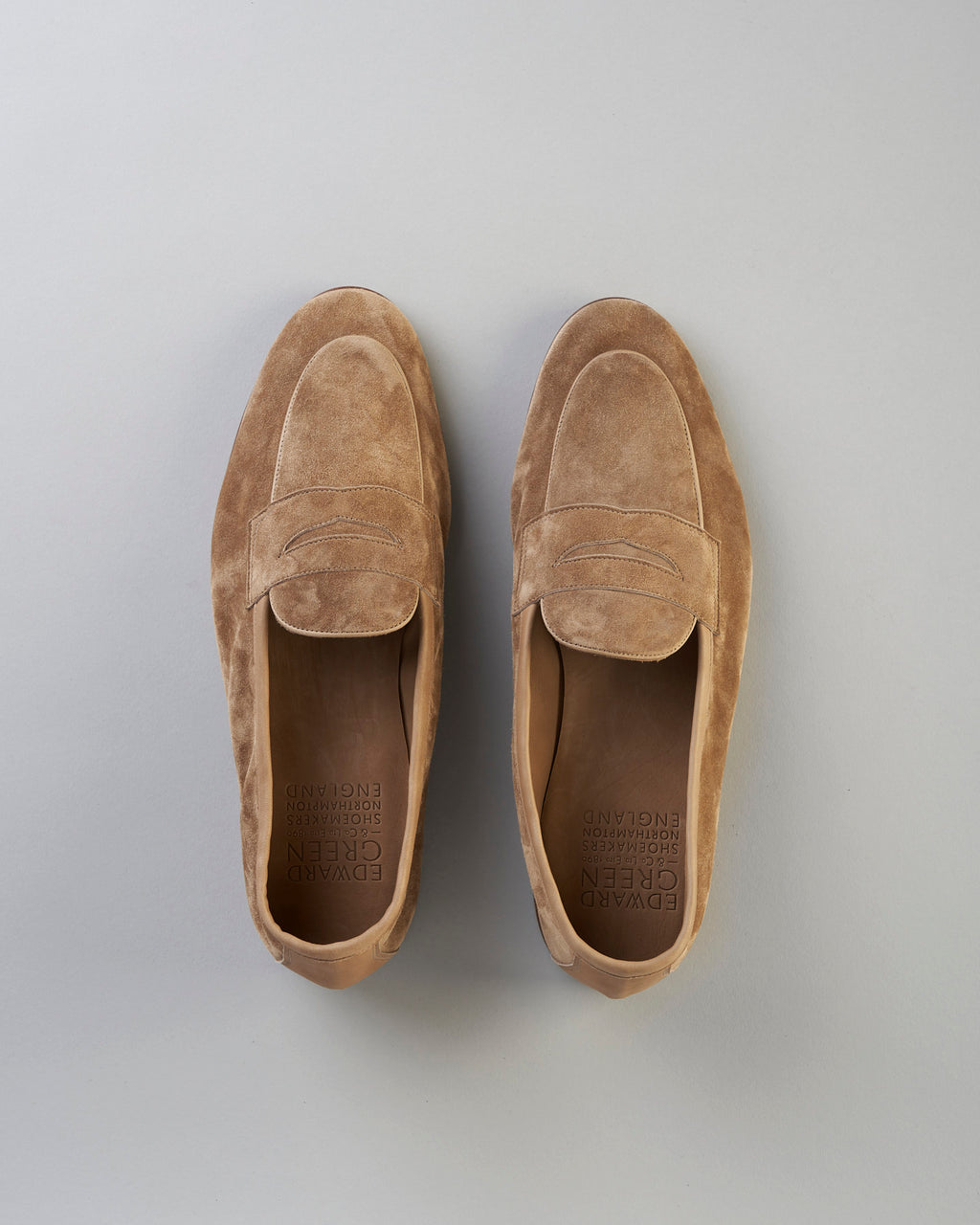 edward green suede loafers