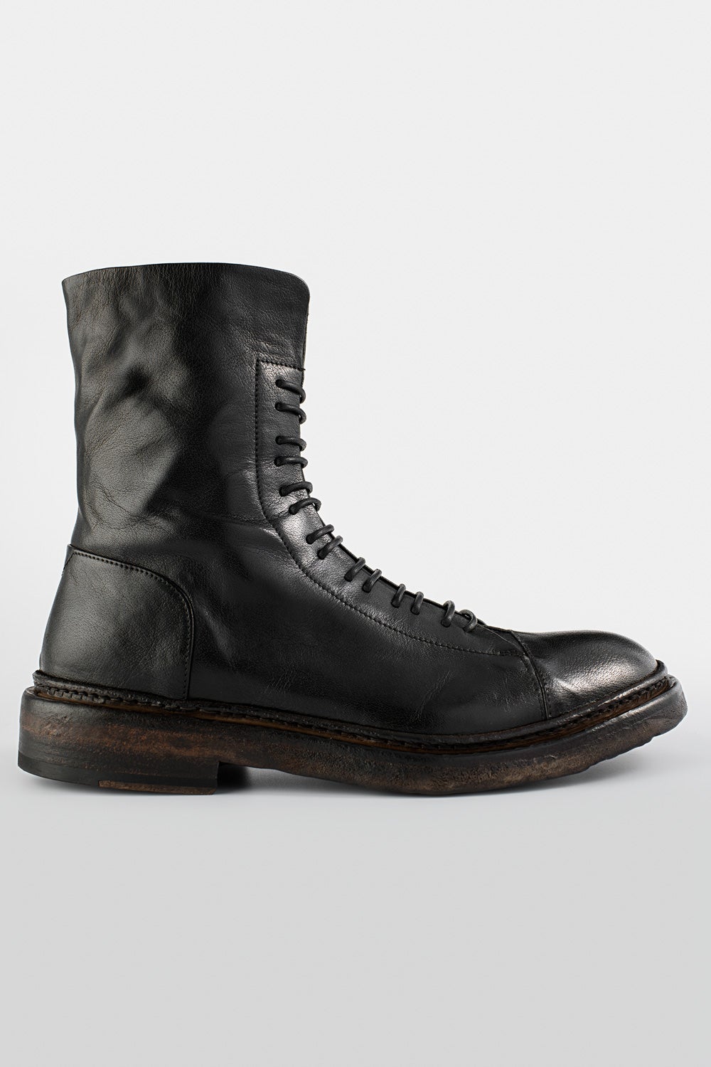 mens distressed leather boots