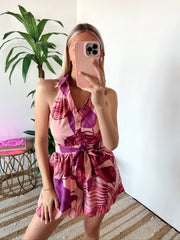 Nada Tropical Printed Romper