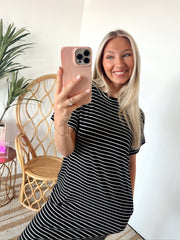 Basic Times Striped Dress