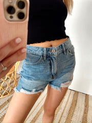 Not Your Girl Denim Shorts