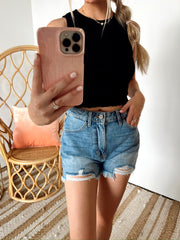 Not Your Girl Denim Shorts