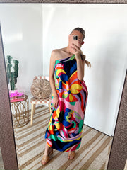 Living on Tiki Time Maxi Dress