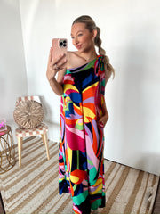 Living on Tiki Time Maxi Dress