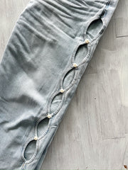 Forget Me Not Pearl Jeans