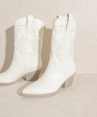 Dazen Around Embroidered Boots [ONLINE EXCLUSIVE]