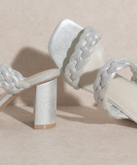 GREEK GODDESS METALLIC HEELS [ONLINE EXCLUSIVE]