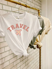 PLUS SIZE Travel Babe Patch T-Shirt [ONLINE EXCLUSIVE]