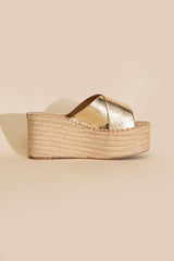 TOGETHER RAFFIA PLATFORMS [ONLINE EXCLUSIVE]