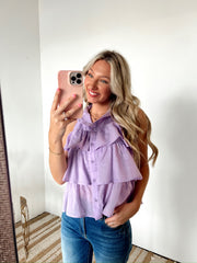 New Age Ruffle Blouse