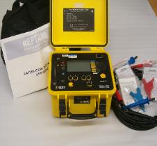 Used AEMC 5050 5kV Insulation Ressistance  Test Set New Battery C/wNew leads, carry bag and   Calibration Certificate.