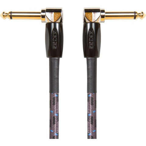 Boss BIC-3AA Instrument Cable 1/4" Male Right Angled-1/4" Male Right Angled 3ft-Music World Academy