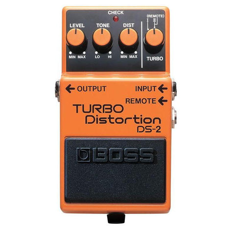 Boss DS-2 Turbo Distortion Pedal-Music World Academy
