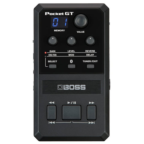 Boss POCKET-GT Pocket Effects Processor Jam Station-Music World Academy