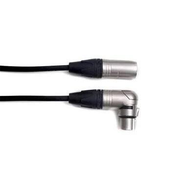 Digiflex NFRXX10 Microphone Cable XLR Male-XLR Female Right Angled 10ft-Music World Academy