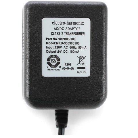 Electro-Harmonix US9DC-100 9 Volt Eliminator Adaptor-Music World Academy