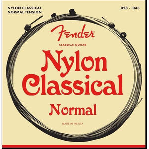 Fender 130 Nylon Ball End Classical Guitar Strings Medium 28-43-Music World Academy
