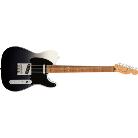 Fender Player Plus Telecaster Electric Guitar Pau Ferro with Deluxe Gig Bag-Silver Smoke-Music World Academy