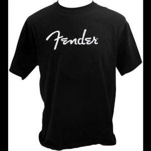 Fender Spaghetti Logo T-Shirt XXL-Black-Music World Academy