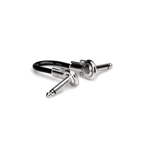 Hosa IRG-103 Low Profile Guitar Cables 1/4" RA Male- 1/4" RA Male 3ft-Music World Academy