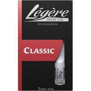 Legere LEAS3 Classic Alto Saxophone Reed Size 3-Music World Academy