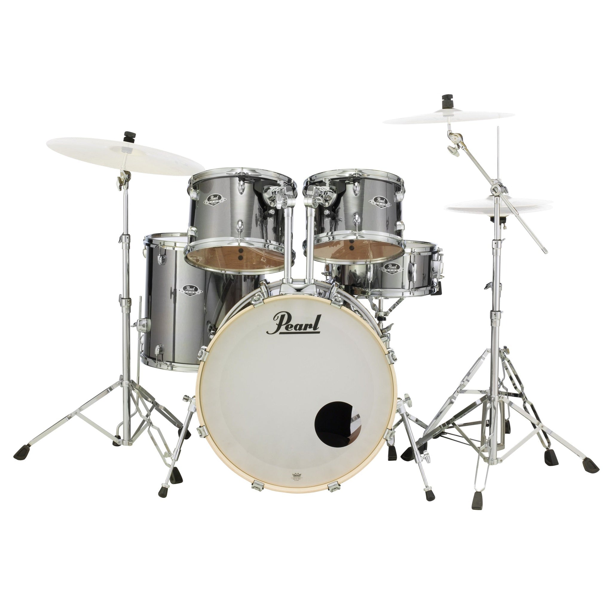 Pearl EXX725PC21 Export Series 5-Piece Drum Shell Pack-Smokey Chrome-Music World Academy